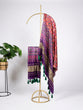 Load image into Gallery viewer, Purple Color Digital Print And Lagadi Patta Gaji Silk Dupatta ClothsVilla