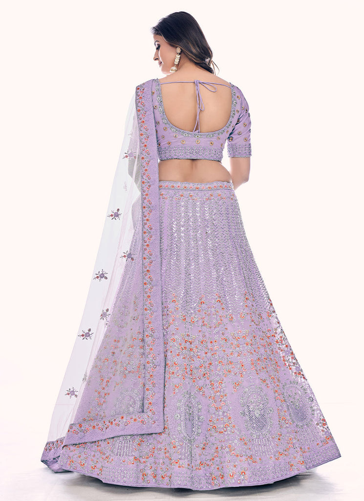Trendy Lehenga Choli In Purple Color Clothsvilla