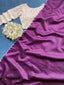 Purple Color Gadhawal Chex Arca Work Saree Clothsvilla
