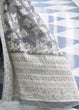 Load image into Gallery viewer, Silver Grey Lucknowi Chikankari Weaving Silk Saree Clothsvilla