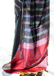 Load image into Gallery viewer, Black Silk Multithread Weaving Saree Clothsvilla