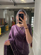 Load image into Gallery viewer, Wine Sequins And Zari Work Viscose Chanderi Saree Clothsvilla