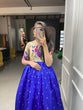 Load image into Gallery viewer, Blue Color Weaving Zari Work Jacquard Silk Paithani Gown Clothsvilla