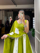 Load image into Gallery viewer, Parrot Color Mirror Work With Gota Patti Cotton Chaniya Choli ClothsVilla