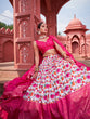 Load image into Gallery viewer, Pink Color Patola Printed Dola Silk Lehenga Choli Clothsvilla