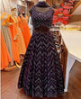 Load image into Gallery viewer, Dark Wine Georgette Lehenga Choli with Heavy Embroidery thread and Sequence work ClothsVilla