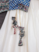 Load image into Gallery viewer, White Color Pure Cotton Chaniya Choli Set Clothsvilla