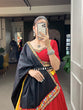 Load image into Gallery viewer, Red Color Gamthi And Mirror Work Chaniya Choli ClothsVilla.com