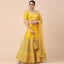 Yellow Party Wear Sequins Embroidered Silk Lehenga Choli Clothsvilla